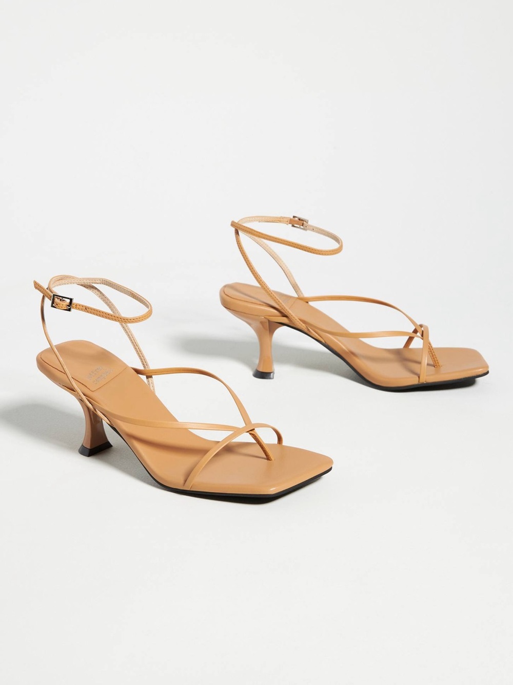 Jeffrey Campbell Fluxx Tan Kitten Heels